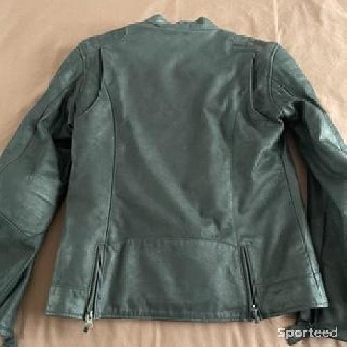 Moto route - Blouson femme cuir pour moto  - photo 6