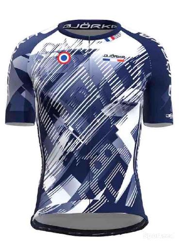 Vélo route - Maillot Neuf Bjorka T2XL  Strada Marine France Édition - photo 4