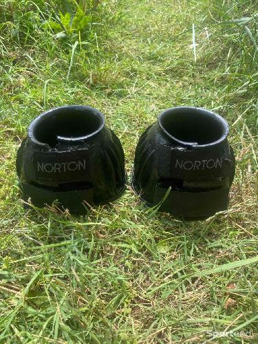 Equitation - Cloches Norton noires neuves  - photo 5