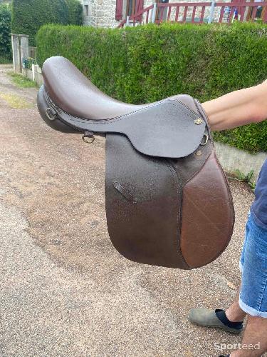 Equitation - Selle mixte marron - photo 6