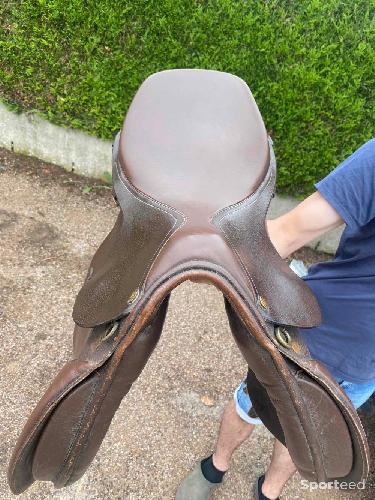 Equitation - Selle mixte marron - photo 6