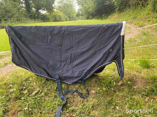 Equitation - Couverture de marcheur imperméable doublée polaire  - photo 5