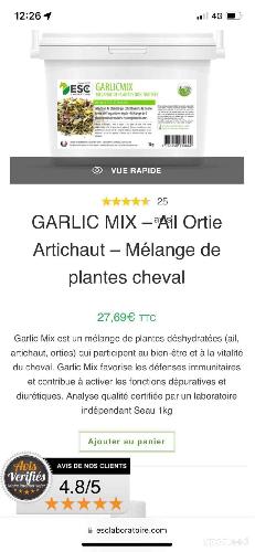 Complément à l’ail