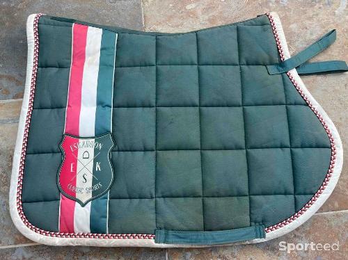 Equitation - Ensemble tapis + bonnet  - photo 6