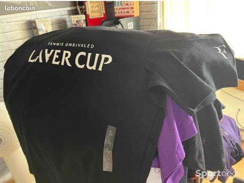 Tennis - Federer tee-shirt Laver Cup - photo 3