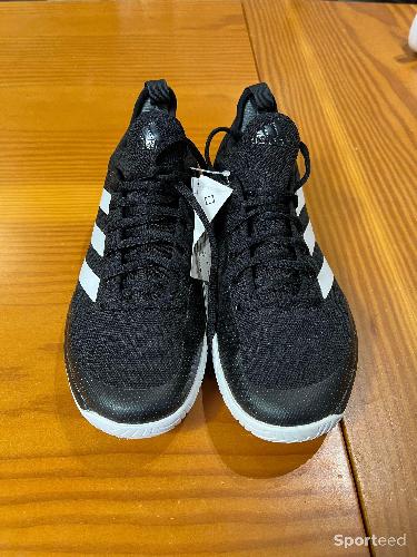 Tennis - Basket Homme Adidas Defiant Generation Noire / Blanche - photo 4