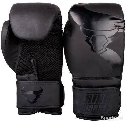 Gants de Boxe - Ringhorns Charger - Noir/Noir