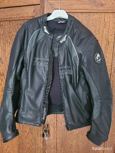 Moto route - Blouson cuir moto furygan  - photo 5