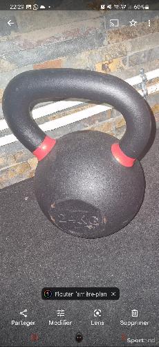 Kettlebell 24 kilos leaderfit