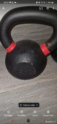 Kettlebell 12 kilos leaderfit