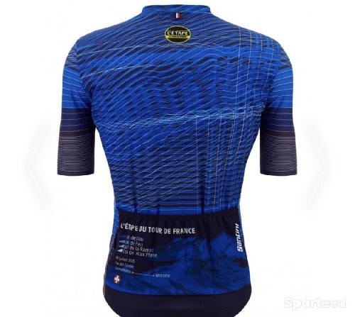 Vélo route - Maillot cycliste Santini M Étape du tour 2023 - photo 4