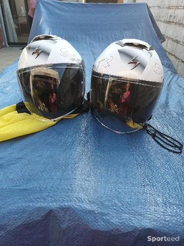 2 Casques scorpio type exos 1