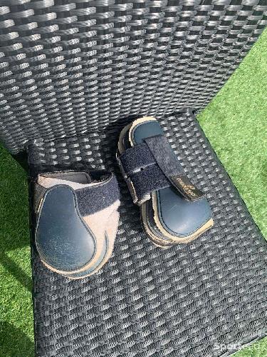 Ensemble guetres et protège boulet marine taille poney norton