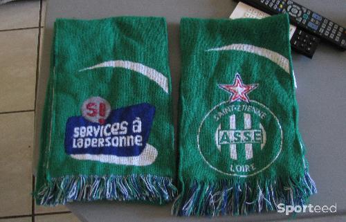 Football - lot 2 echarpes  ASSE - photo 3