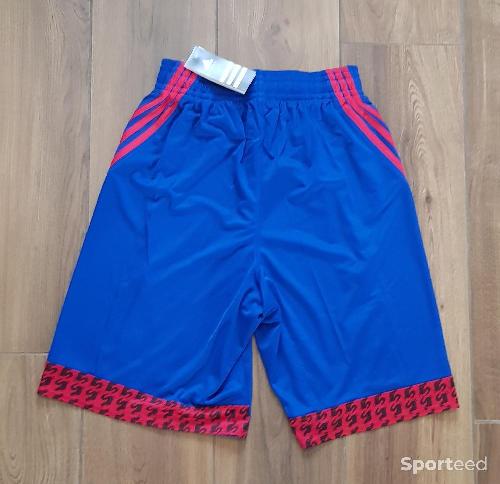 Basket-ball - Short de Basket-ball Adidas de la France FFBB Taille S neuf et étiqueté  - photo 6