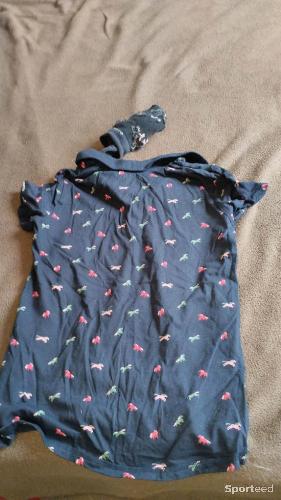 Equitation - T shirt (polo) et chaussettes  - photo 6