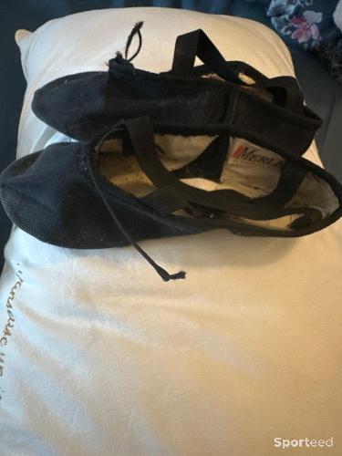 Demi pointes noires bi semelles
