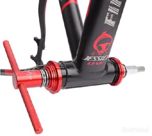 Vélo tout terrain - VTT - Presse-cuvette de direction et roulement pour vélo NEUF - Sous emballage - photo 5