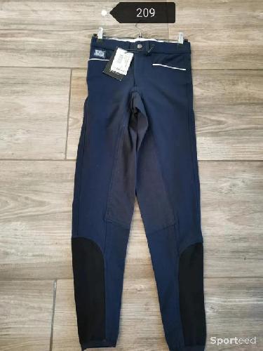 Equitation - Pantalon d'équitation navy Hagg taille 32 - photo 6