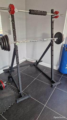 Rack squat et dev couché 