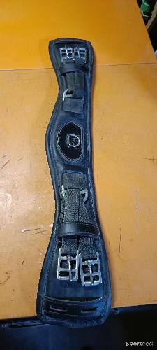 Sangle de dressage en cuir 80cm