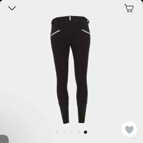  Pénélope Store - Pantalon d'équitation fille Fun push up Marine