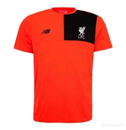Maillot New Balance Liverpool Orange/Noir
