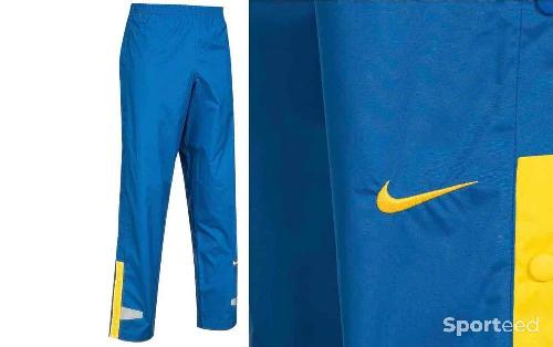 Pantalon Nike a pression Bleu