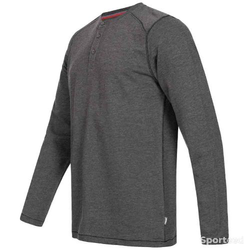 Skateboard / Longboard - Sweat-shirt Slazenger Gris Homme - photo 4