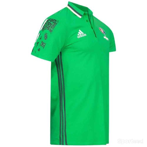 Football - Polo Adidas Euro UEFA Vert Homme - photo 5