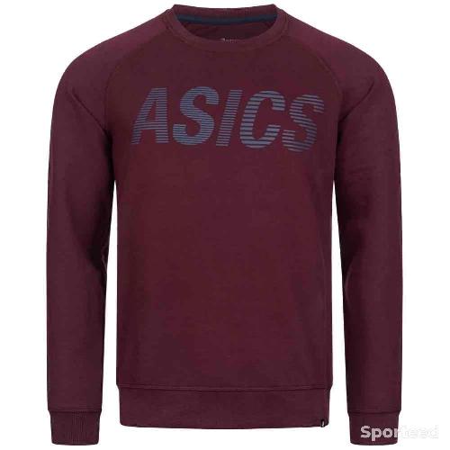 Skateboard / Longboard - Sweat Asics Prime Bordeaux Homme - photo 5