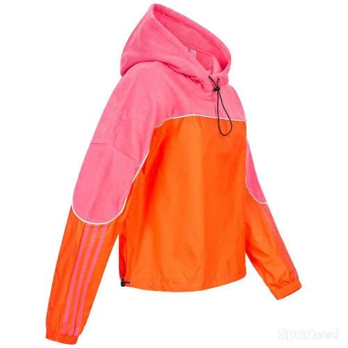 Skateboard / Longboard - Sweat Adidas Polaire Doux Rose Femme - photo 5