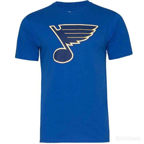 Sportswear - T-shirt Hockey Blues de Saint Louis Homme Bleu - photo 4