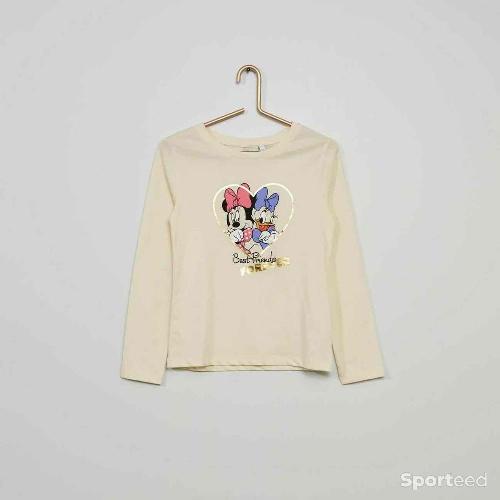 Sportswear - Sweat-shirt Disney Minnie & Daisy Fille - photo 3