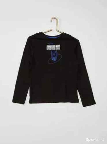 Sportswear - Sweat-shirt Sensitive Mind Garçon Noir - photo 3