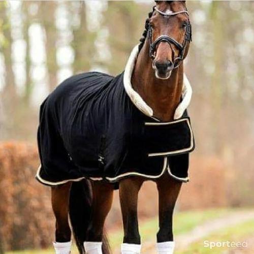 Equitation - Couverture polaire Showtime Noire - photo 3