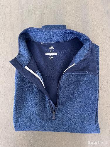 Sweat shirt de golf bleu marine Adidas taille S
