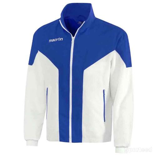 Veste Macron Tanatos Bleu Homme