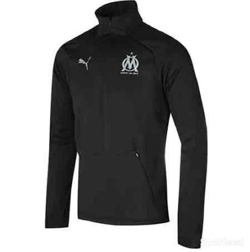  Sweat Football Training Puma Olympique de Marseille Noir