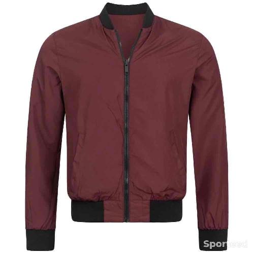 Bombers Brave Soul Réversible Pourpre Homme