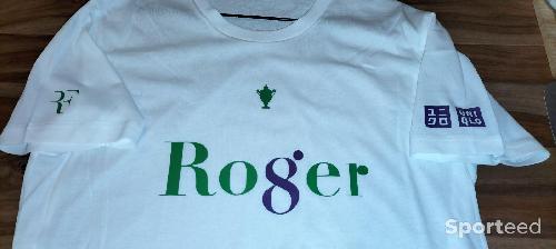 Tennis - Federer Ro8er célébration Wimbledon : vert - photo 4