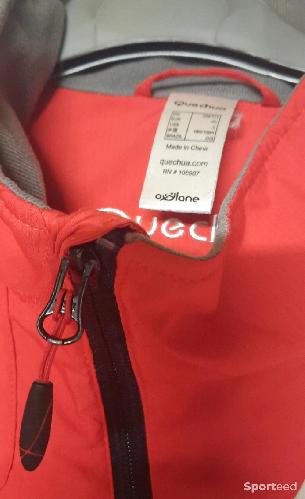 Sportswear - Veste homme Quechua rouge/gris Taille XL - photo 6