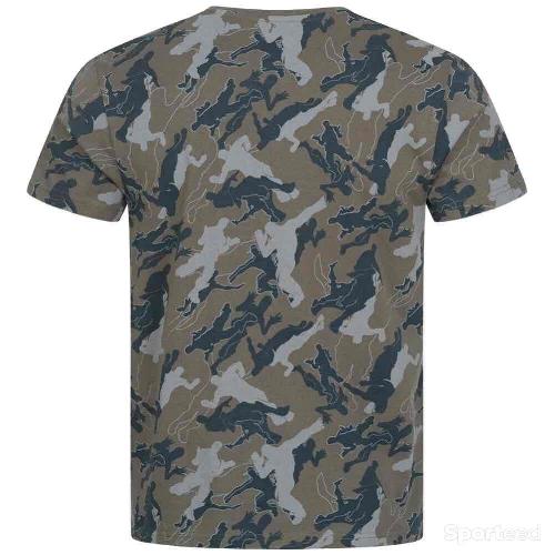 Skateboard / Longboard - T-shirt Fortnite Homme Chevalier Noir Militaire - photo 5