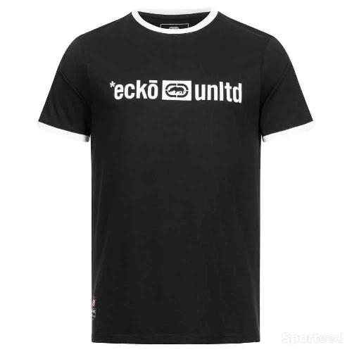 Skateboard / Longboard - T-shirt Ecko Unltd Homme Noir - photo 5