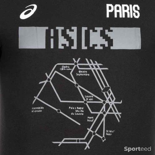 Sportswear - T-shirt Asics Paris City Noir Homme - photo 5