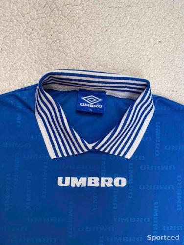 Football - Maillot Umbro Vintage Bleu - XL - photo 4