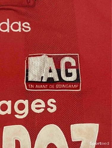 Football - Maillot Football Guingamp Collector Vintage 1996/1997 Signé « CARNOT » - XS - photo 6