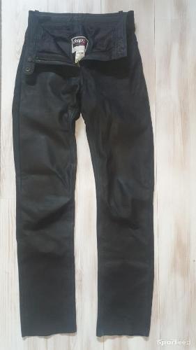 Moto route - Pantalon moto cuir - photo 5