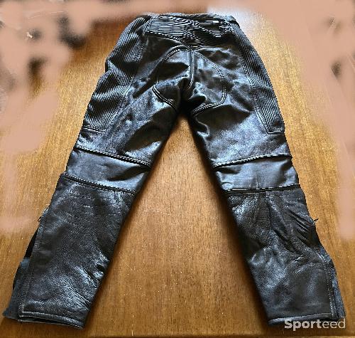 Moto route - Pantalon cuir moto Hein Gericke (36) - photo 6