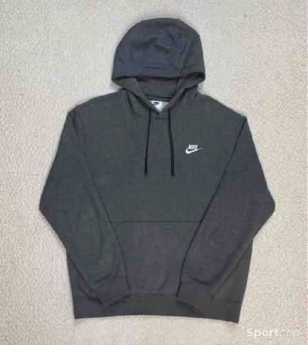 Sportswear - Pull/Hoodie/Sweat Nike Fleece Sportwear Club Gris Foncé - L - photo 5